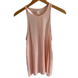 NWT Lucy Pink Sleeveless Relaxed Tank Top